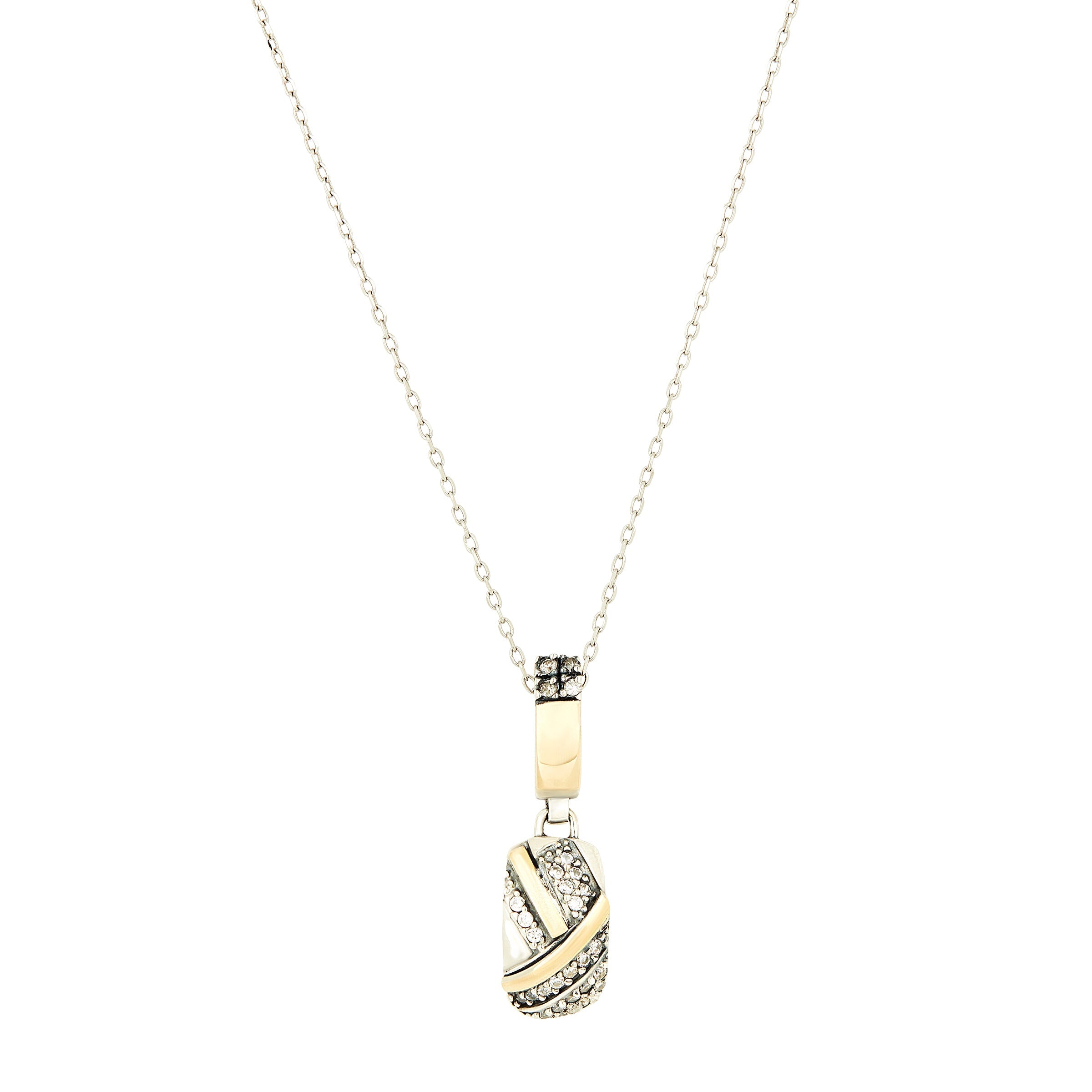 SAILOR NECKLACE - Sterling Silver & 14k Yellow Gold-Tayroni